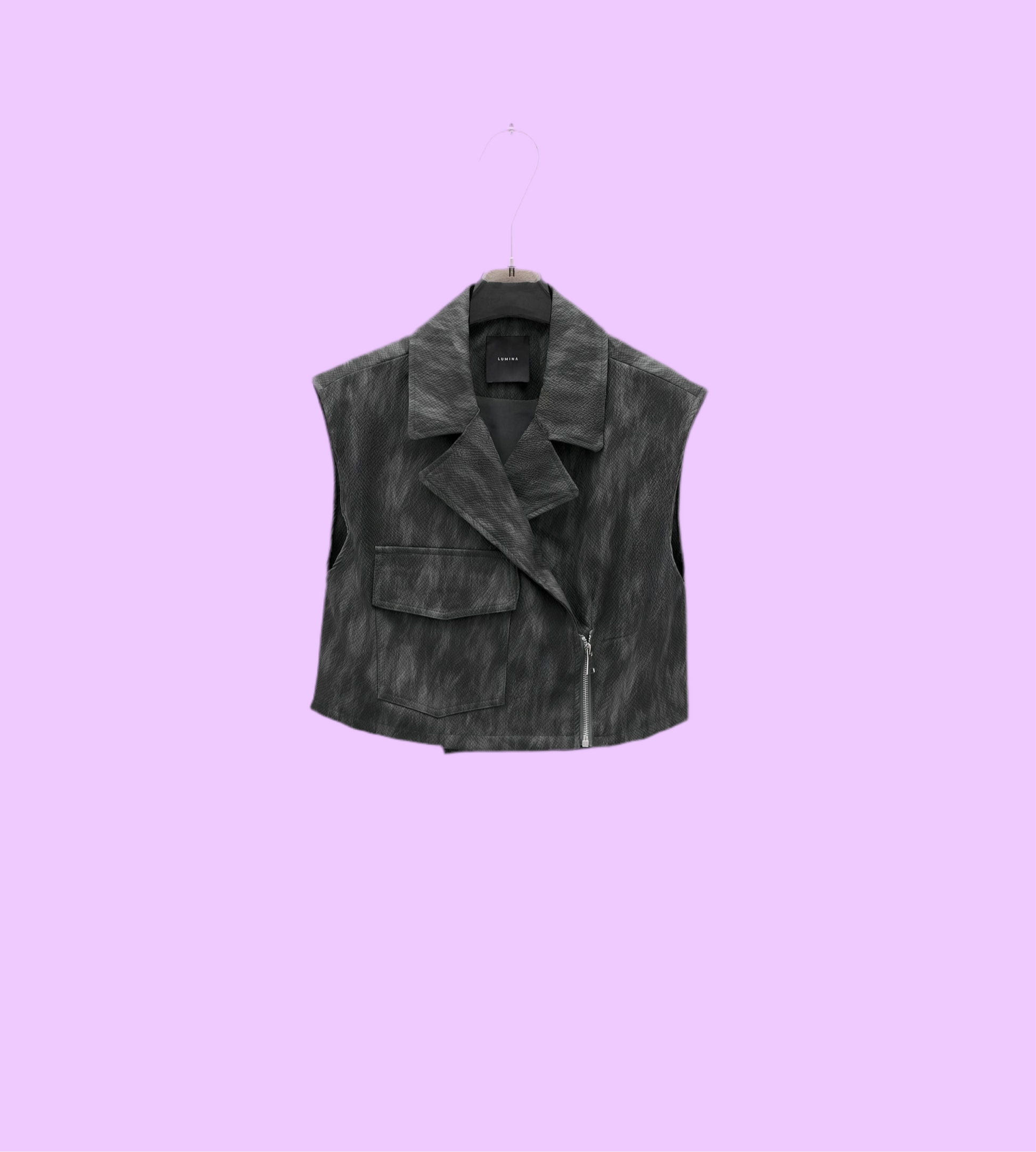 Eco leather vest Baroc Boutique