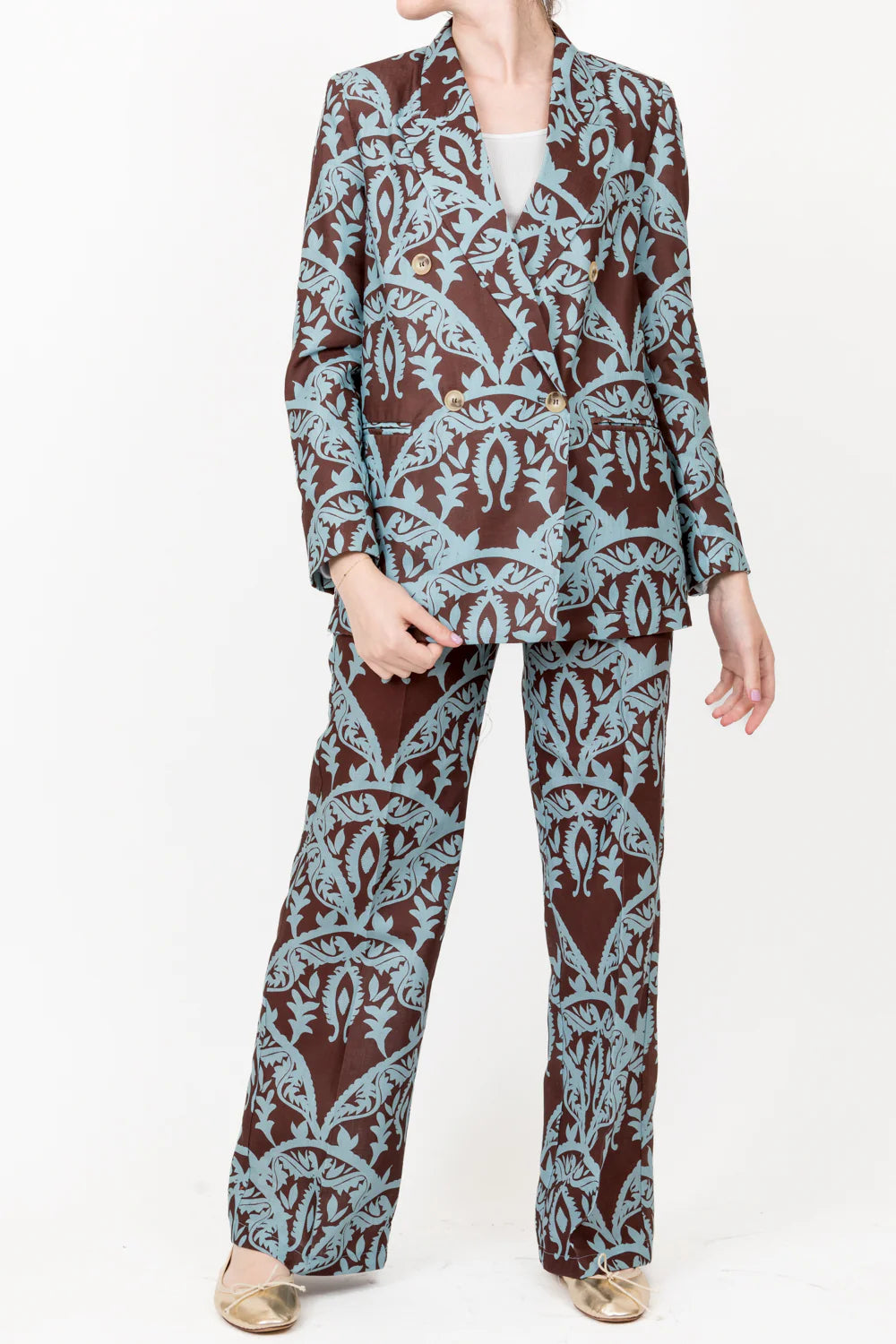 Fantasia straight line trouser Baroc Boutique