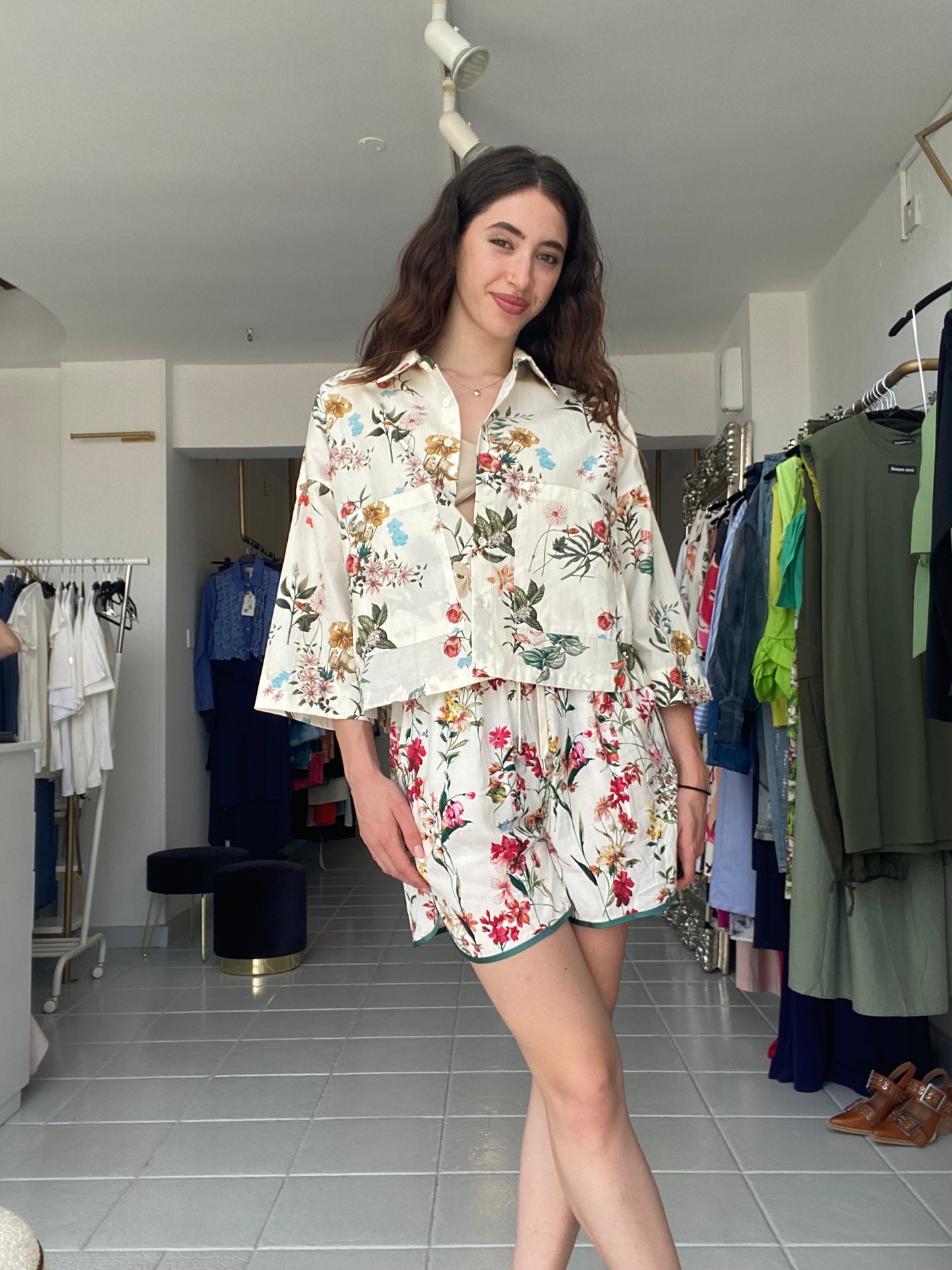 Floral short Baroc Boutique