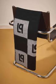 LP winter knit scarf Baroc Boutique Geometric
