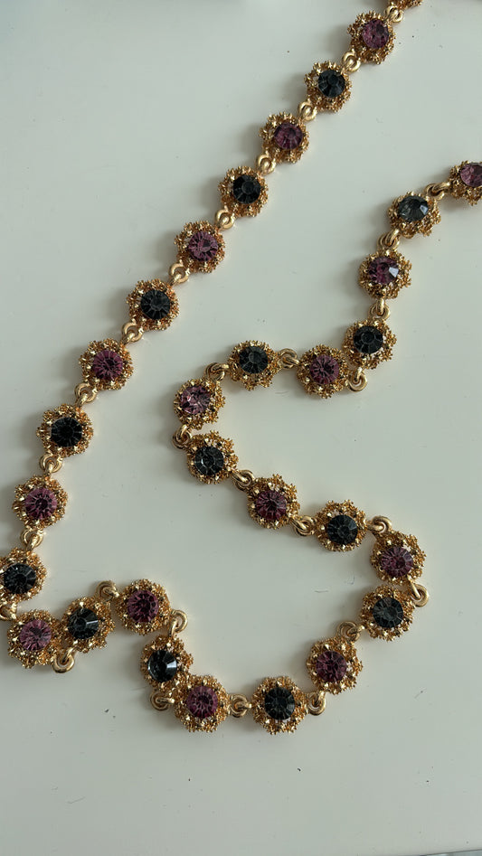 Gold chain belt with rhinestone Baroc Boutique