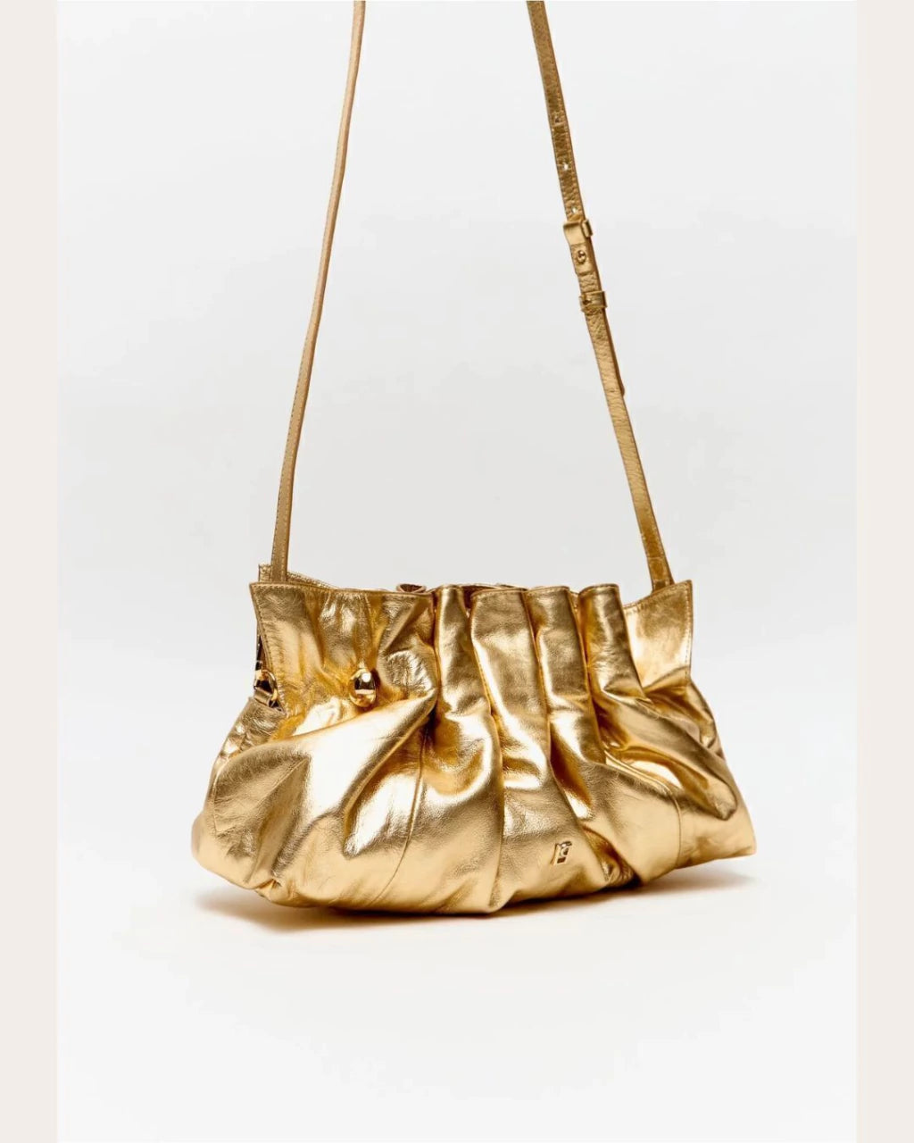Metallic gold clutch bag Baroc Boutique Gold