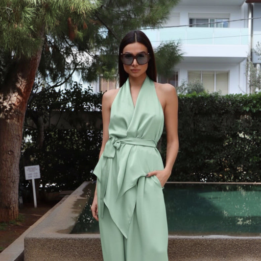 Halter neck long top Baroc Boutique