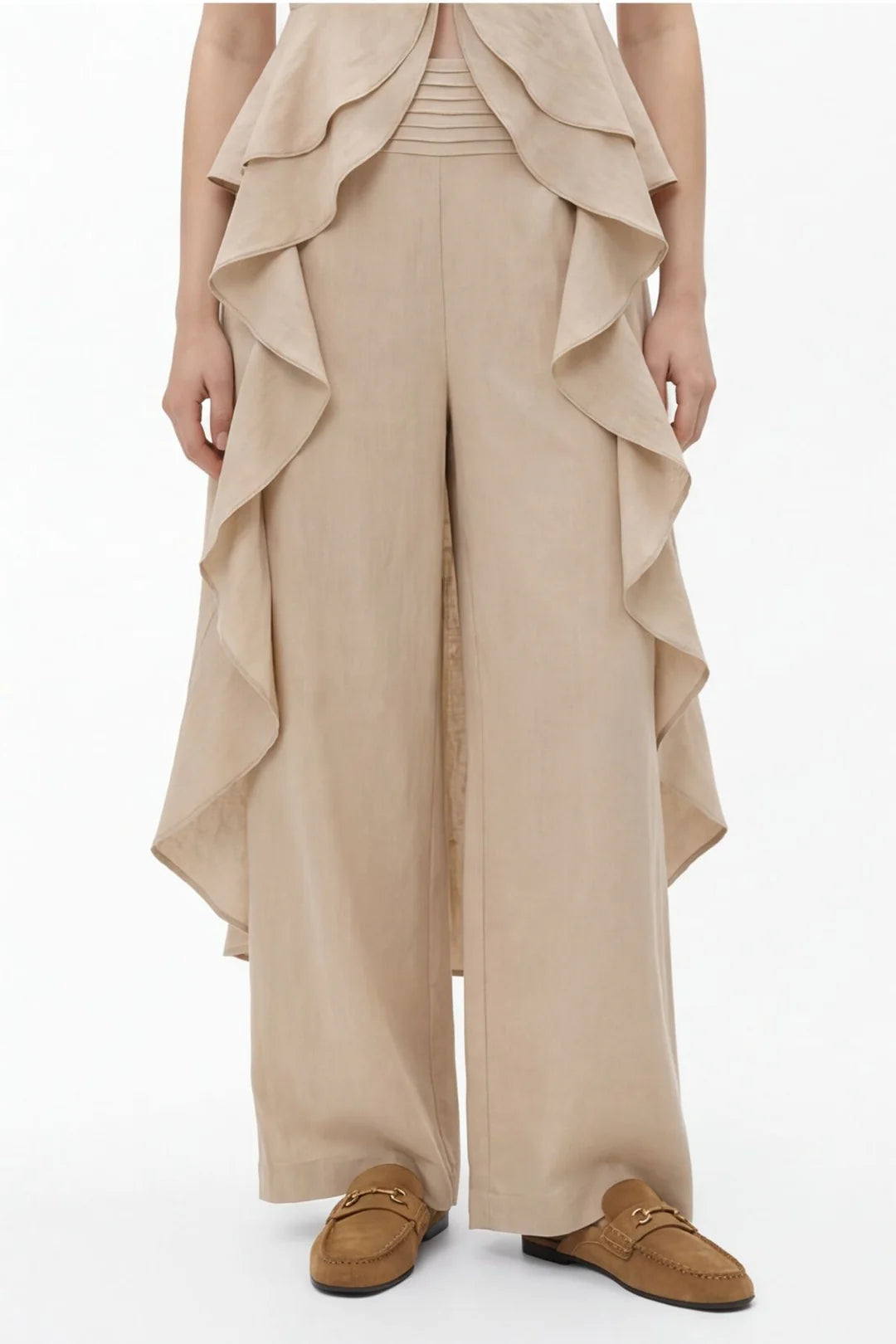 Highwaisted wide leg pants Baroc Boutique