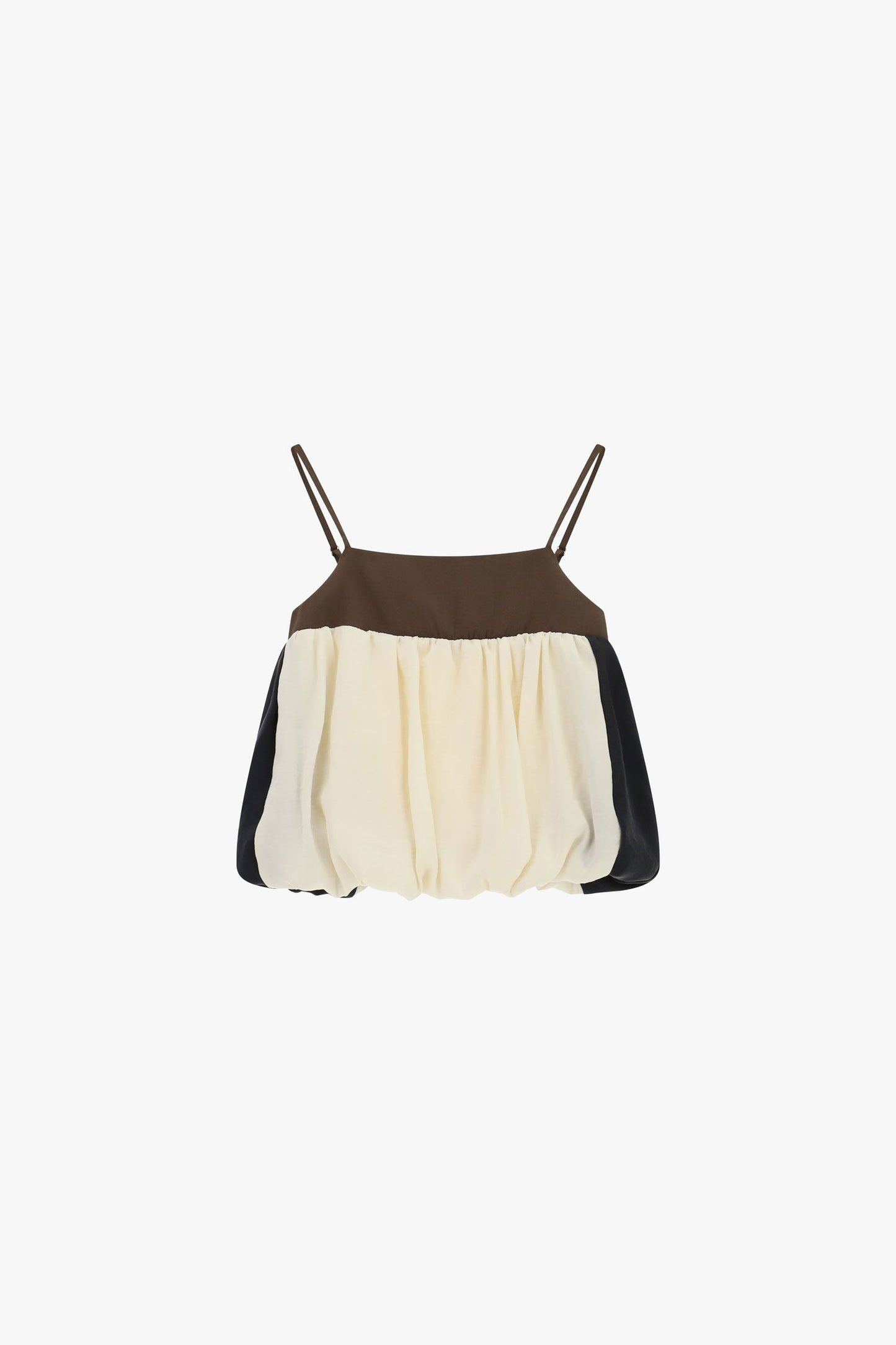 Hot pants shorts with contrast waistband and gathered hem Baroc Boutique