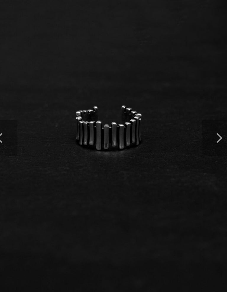 Irregular stripes ring Baroc Boutique