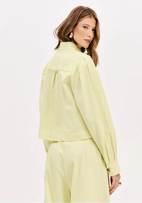 Jacket with pleated long sleeves Baroc Boutique