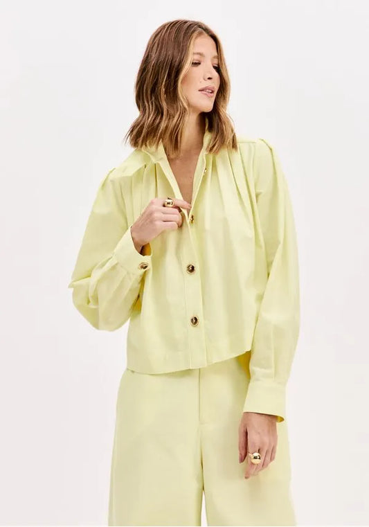 Jacket with pleated long sleeves Baroc Boutique