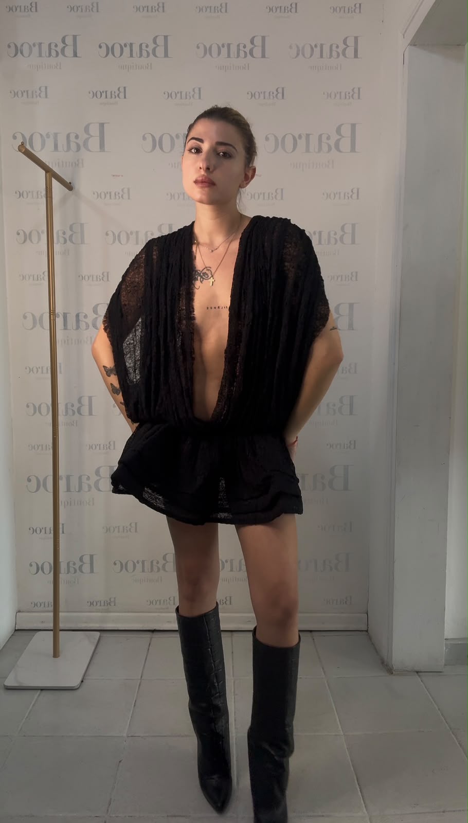 Knit mini dress Baroc Boutique
