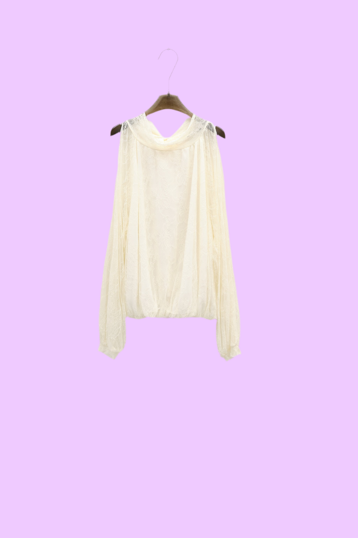 Lace top with cut outs Baroc Boutique