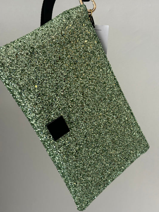 Large Glitter clutch bag Baroc Boutique