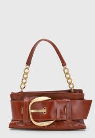 Leather Tote Bag with Maxi Buckle Baroc Boutique