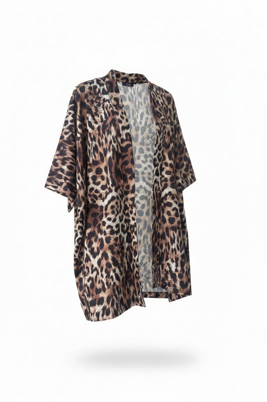 Leopard shirt-kimono Baroc Boutique