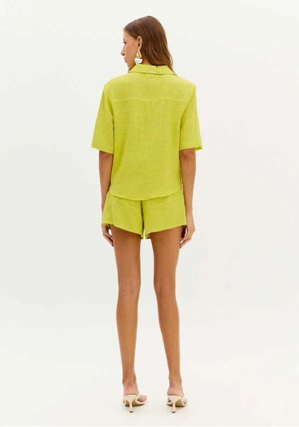 Lime short crop short Baroc Boutique
