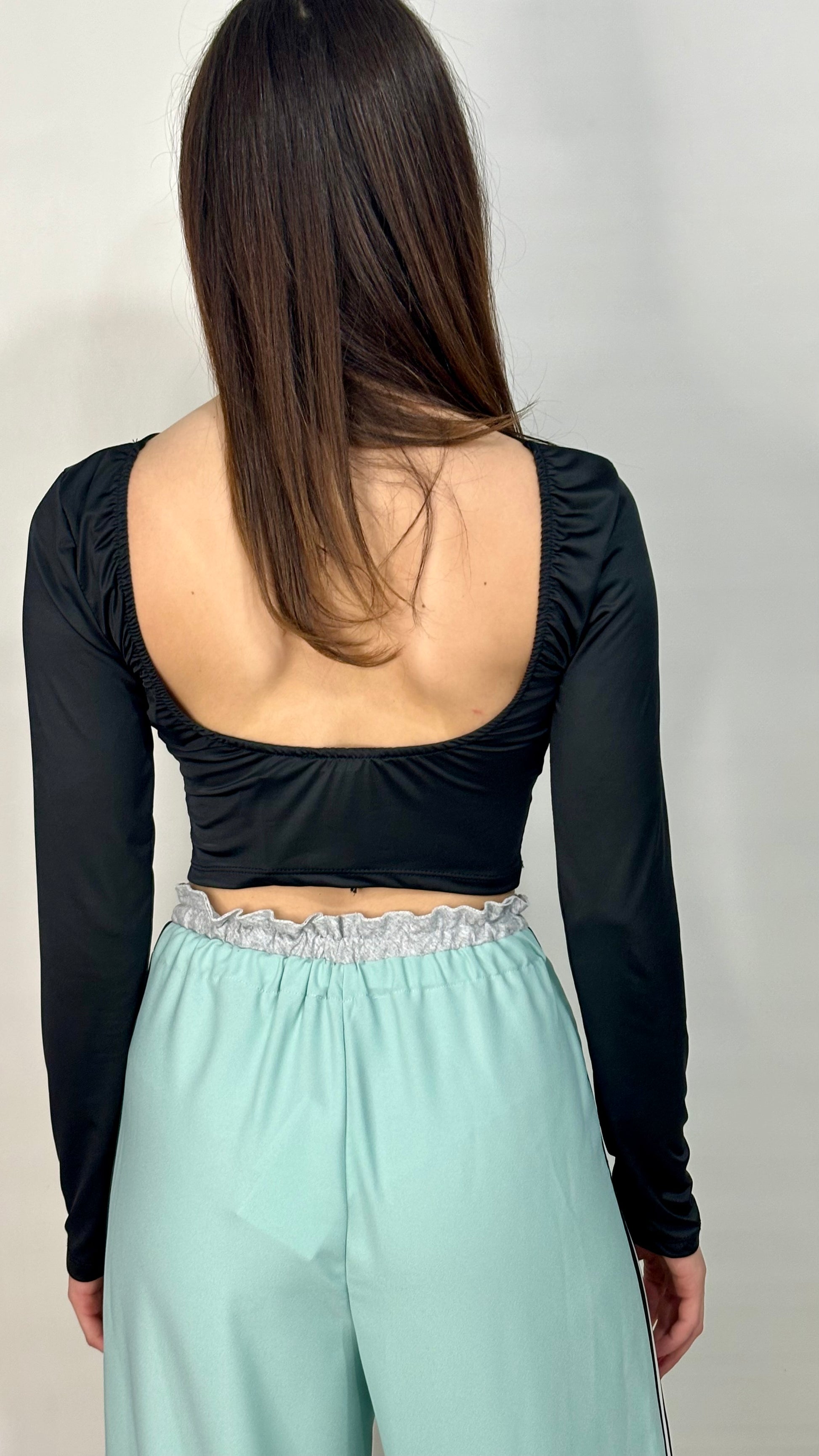 Long sleeve crop top Baroc Boutique