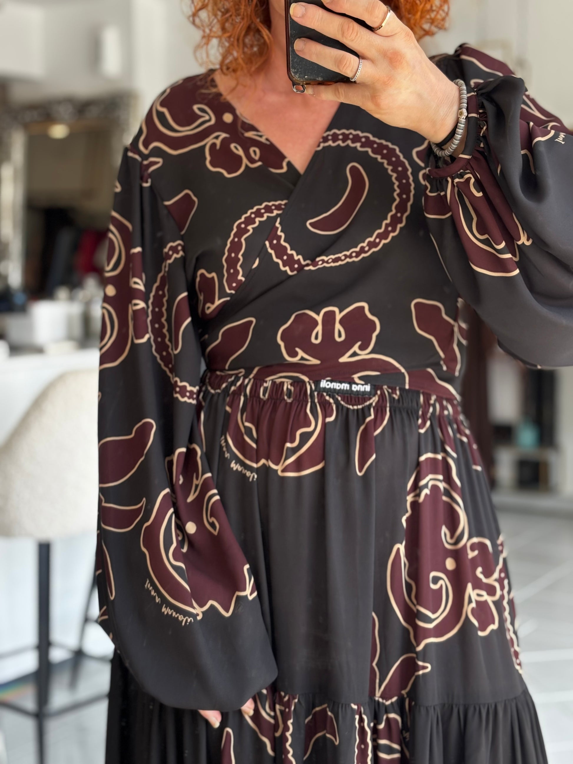 Long sleeve crop top Baroc Boutique