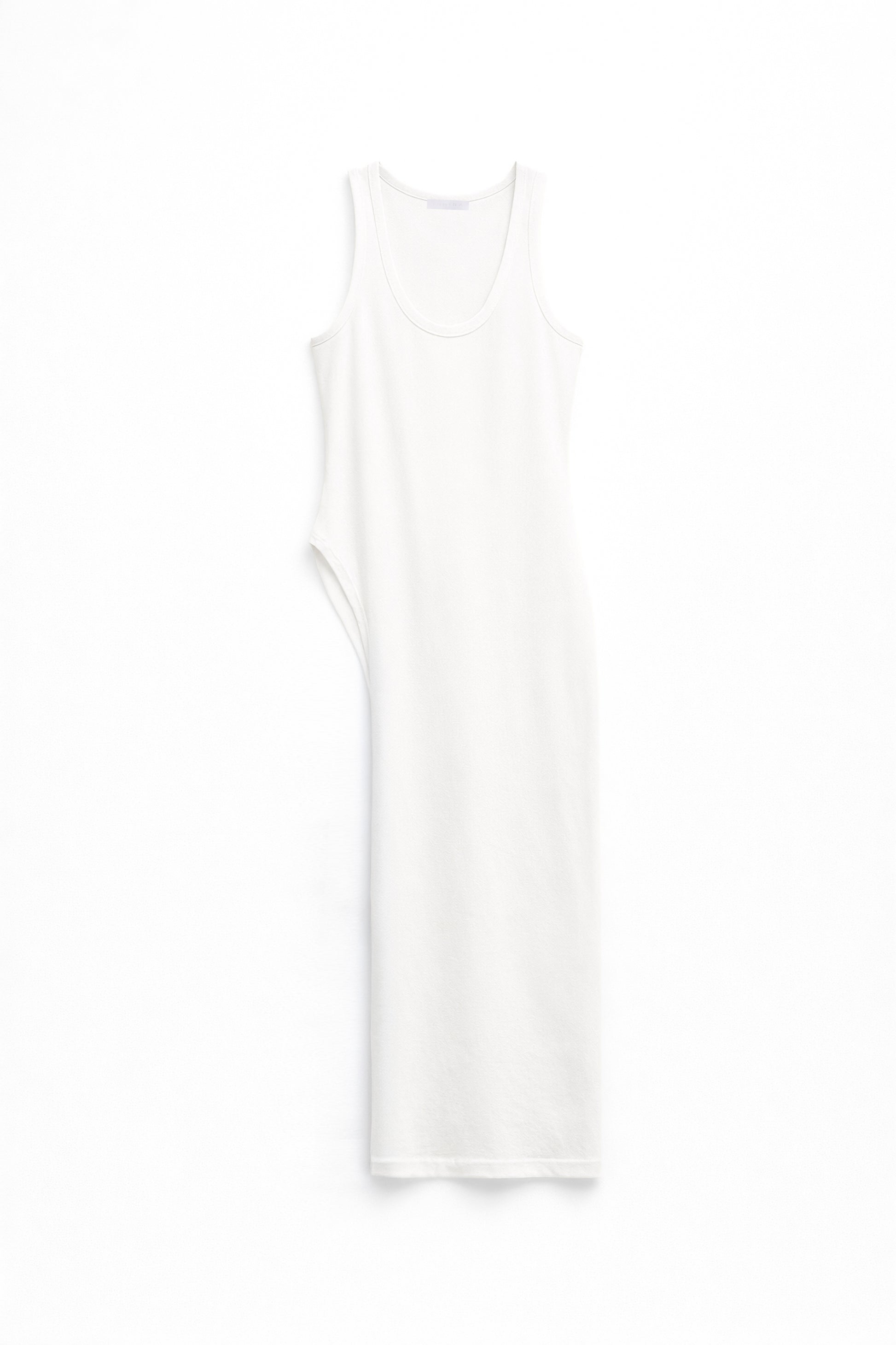 Long sleeveless cotton dress-top Baroc Boutique