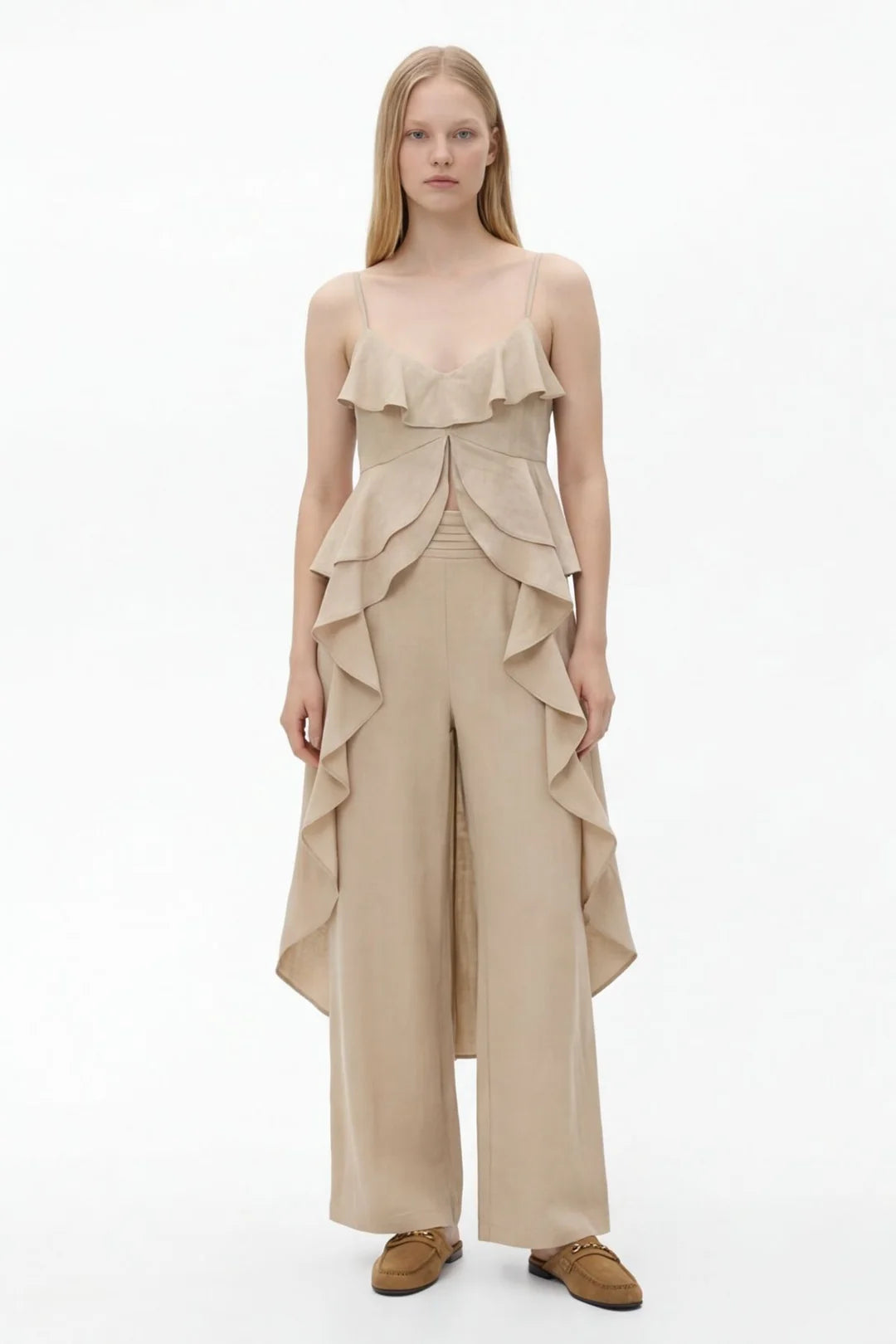 Long top with spaghetti straps Baroc Boutique