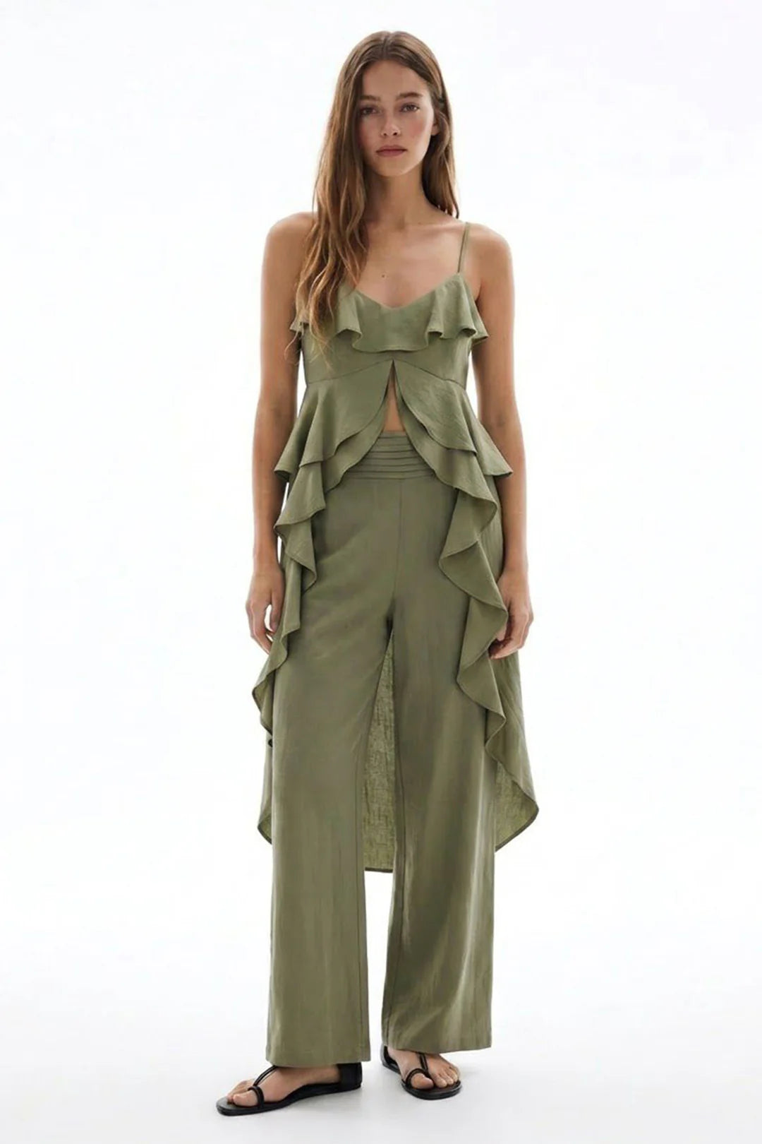 Long top with spaghetti straps Baroc Boutique