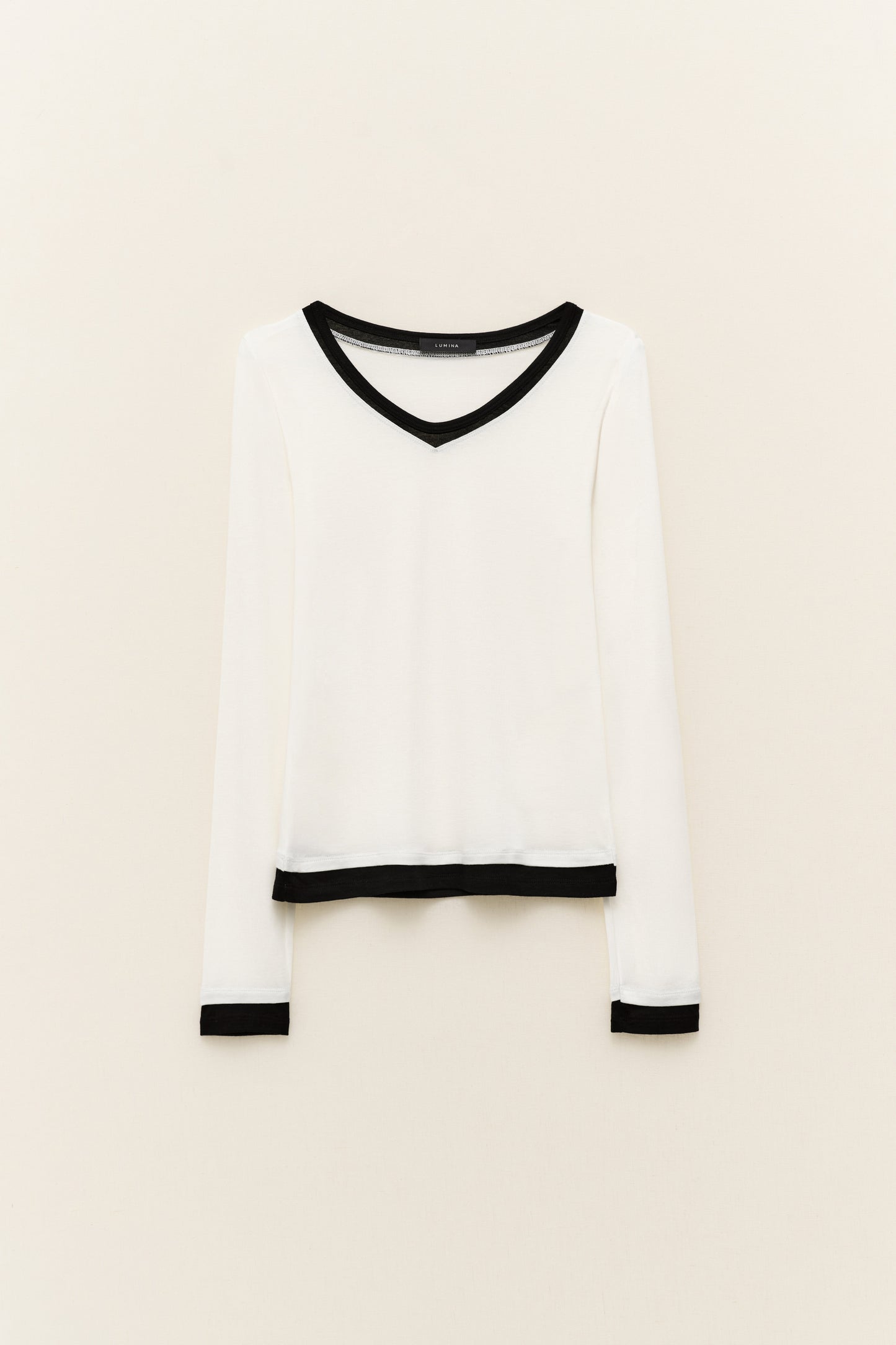 Longsleeve V-neck tees Baroc Boutique