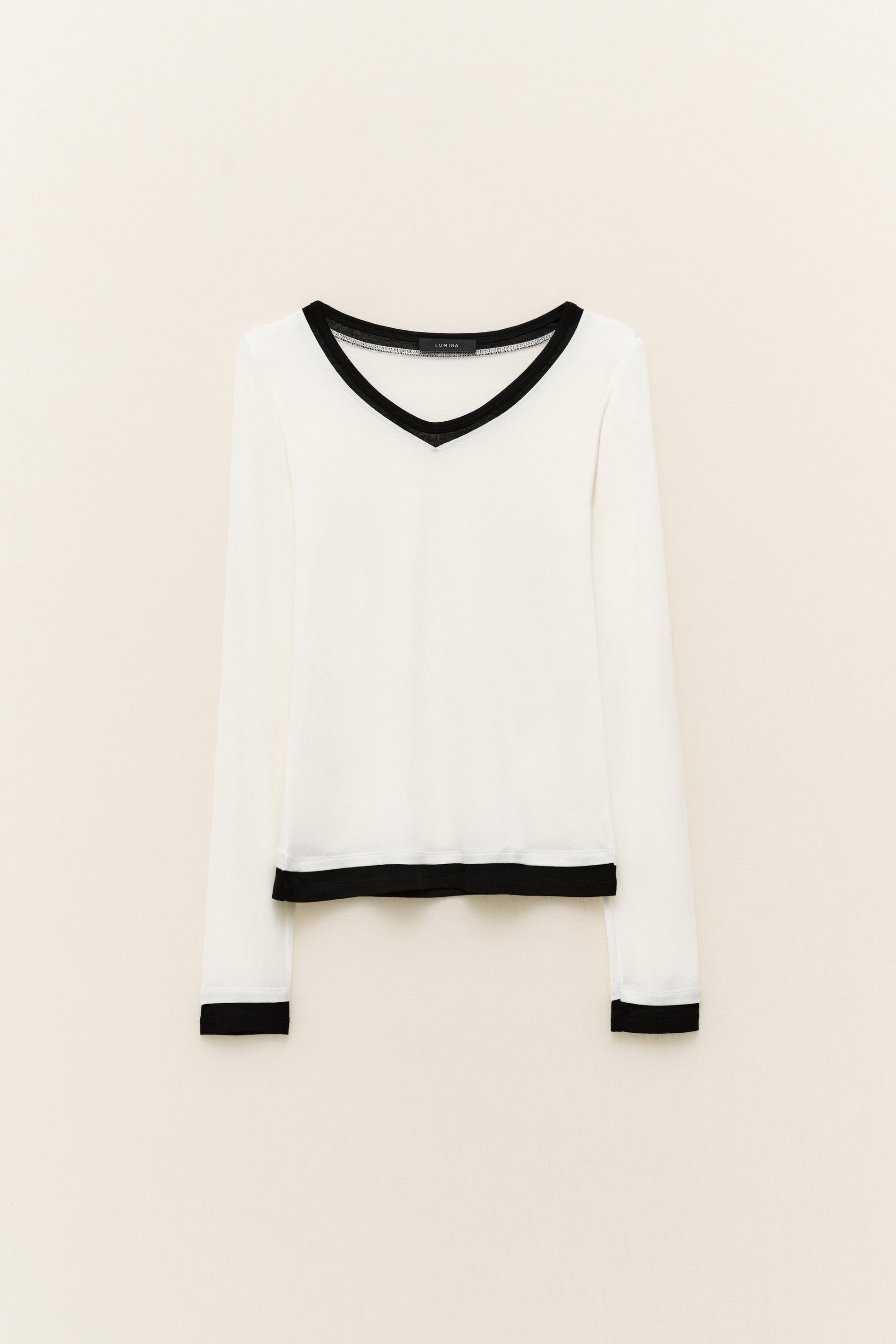 Longsleeve V-neck tees Baroc Boutique
