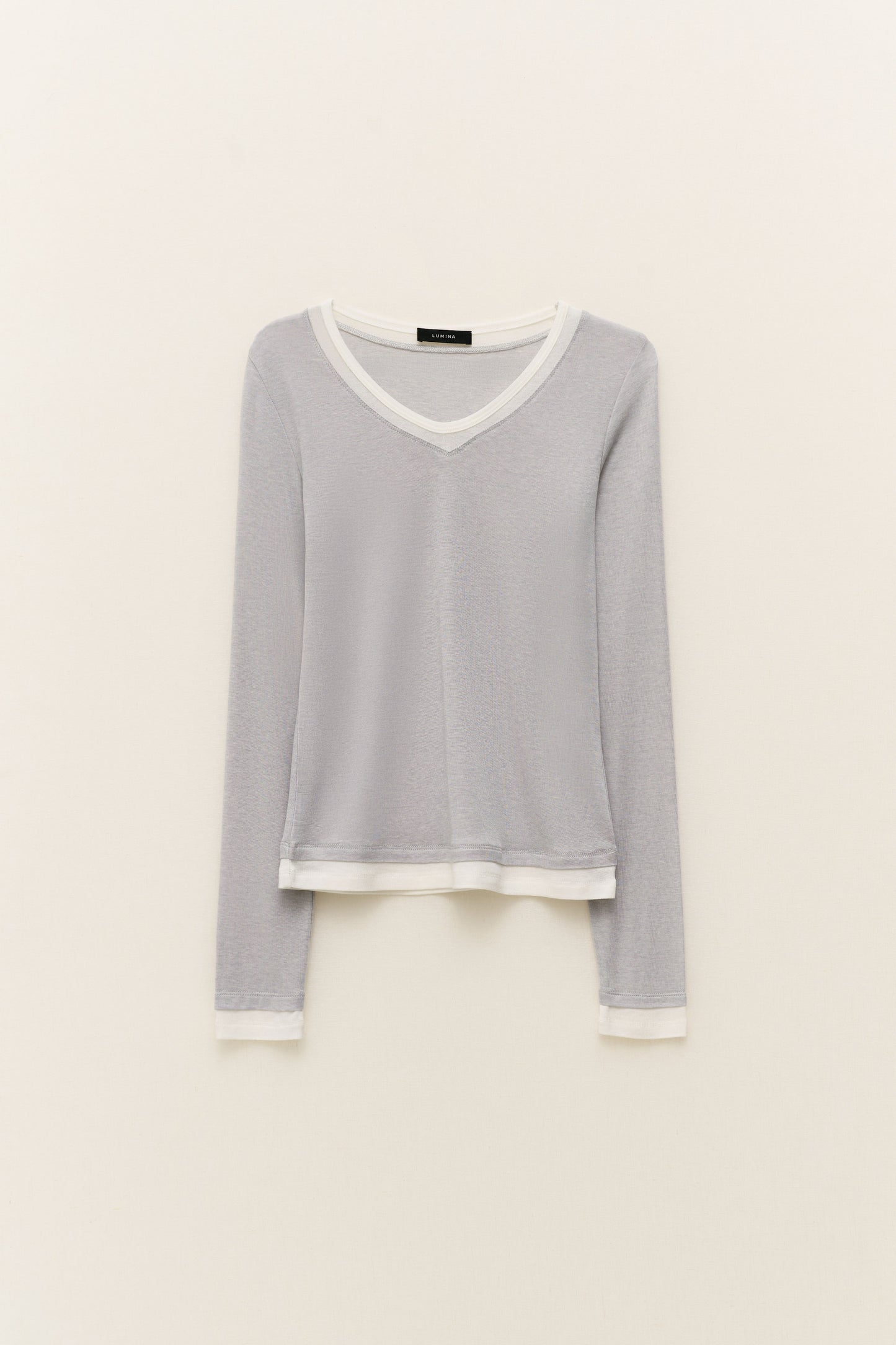 Longsleeve V-neck tees Baroc Boutique