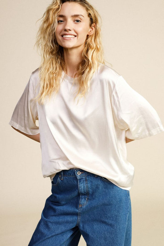 Loose fit short sleeve top Baroc Boutique