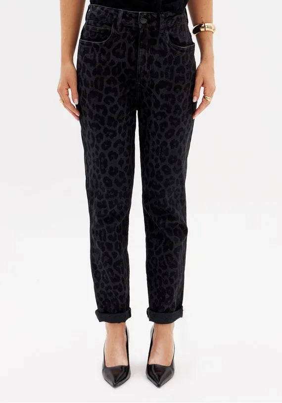 Luna mom black jeans Baroc Boutique