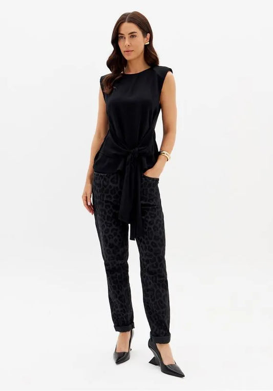 Luna mom black jeans Baroc Boutique
