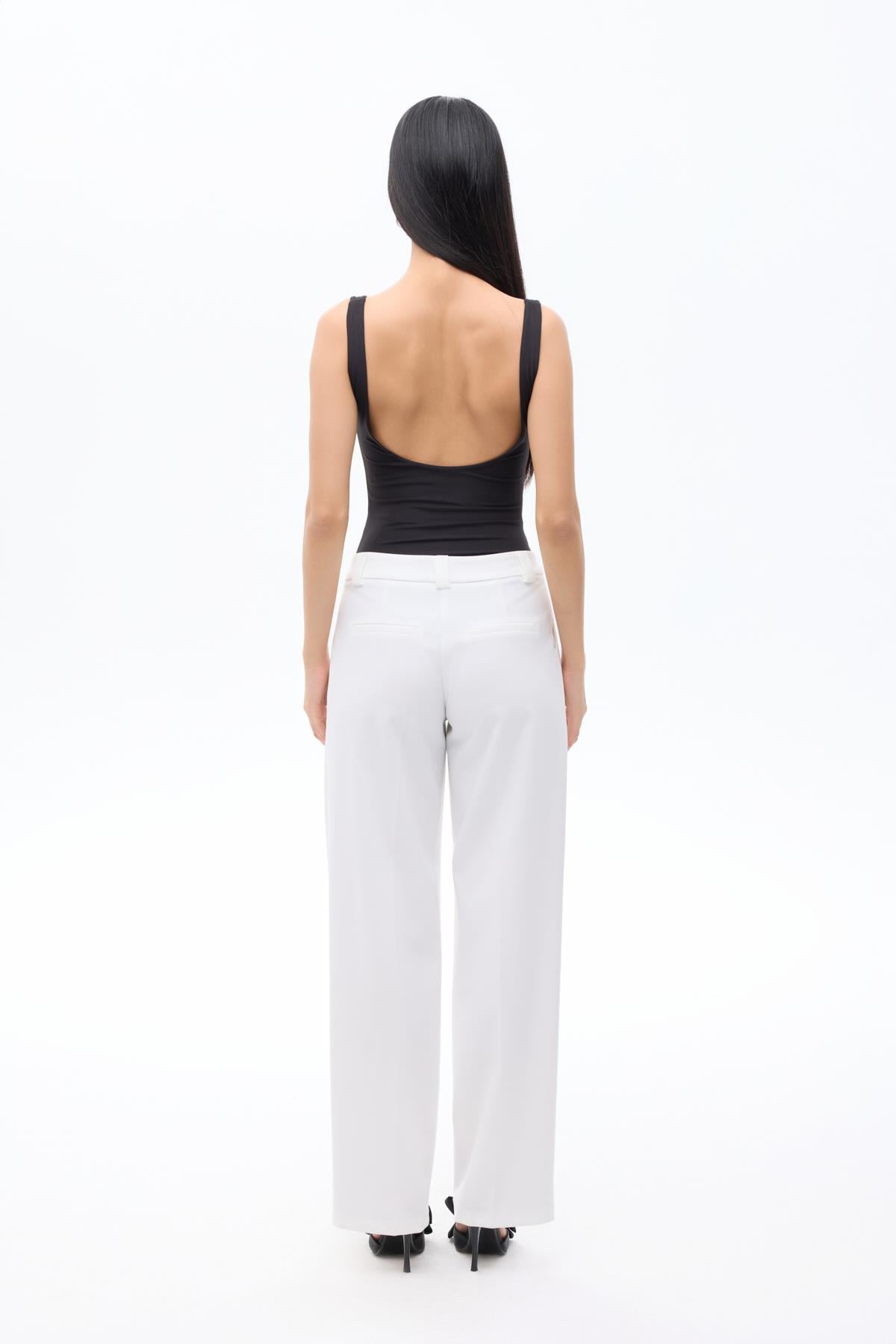 Lycra body with V neckline Baroc Boutique