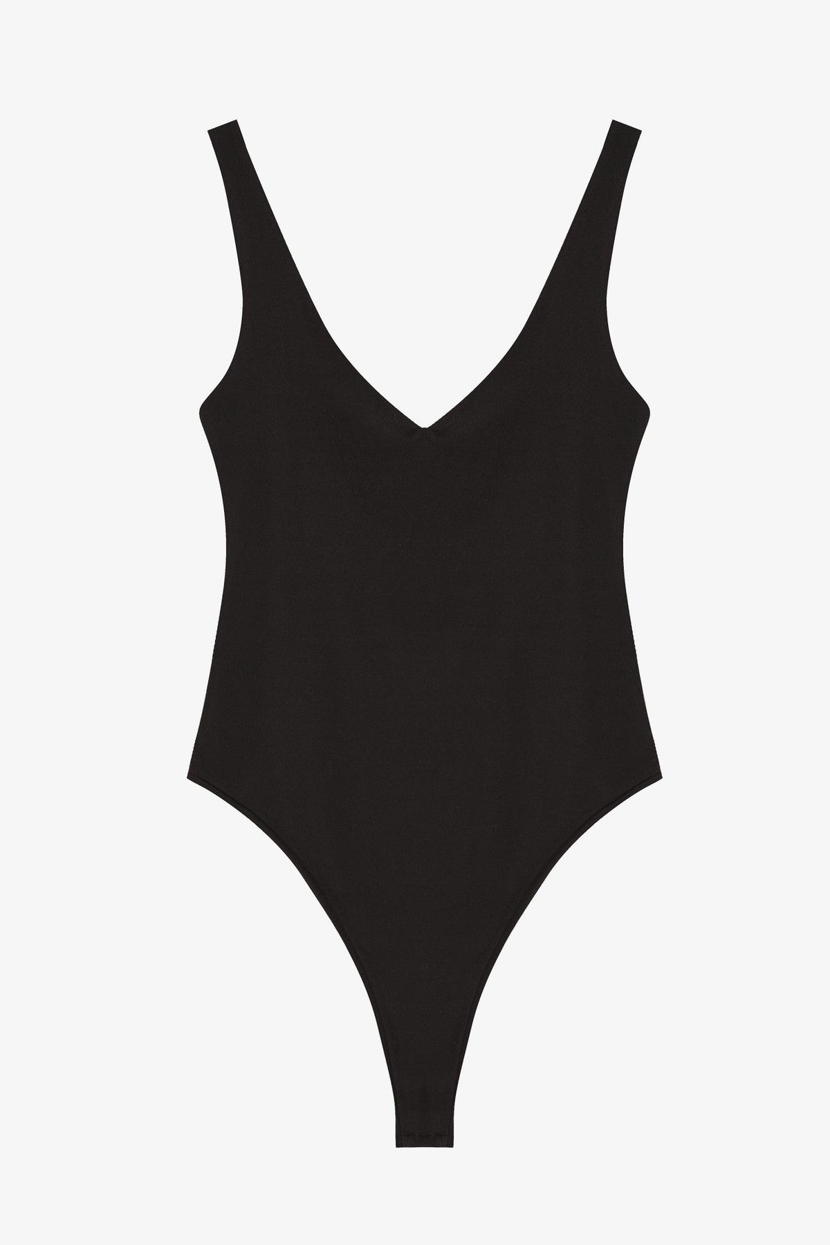 Lycra body with V neckline Baroc Boutique