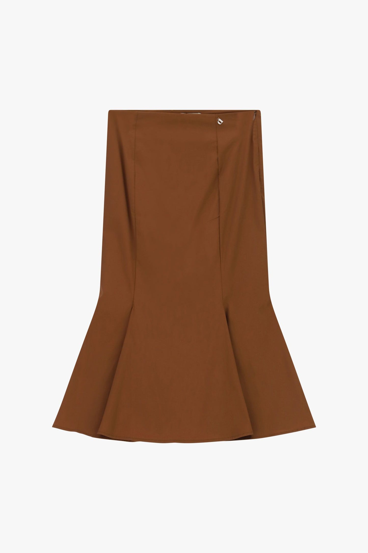 Long flared skirt with high waist plain Baroc Boutique Medium