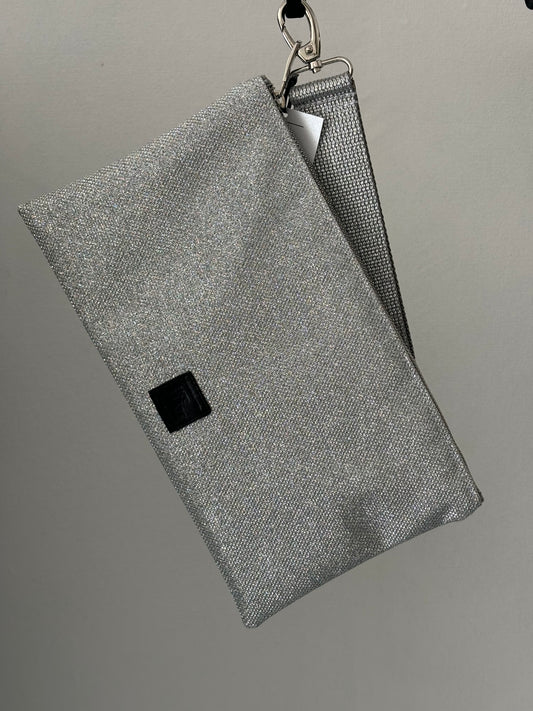 Medium Net glitter clutch bag Baroc Boutique