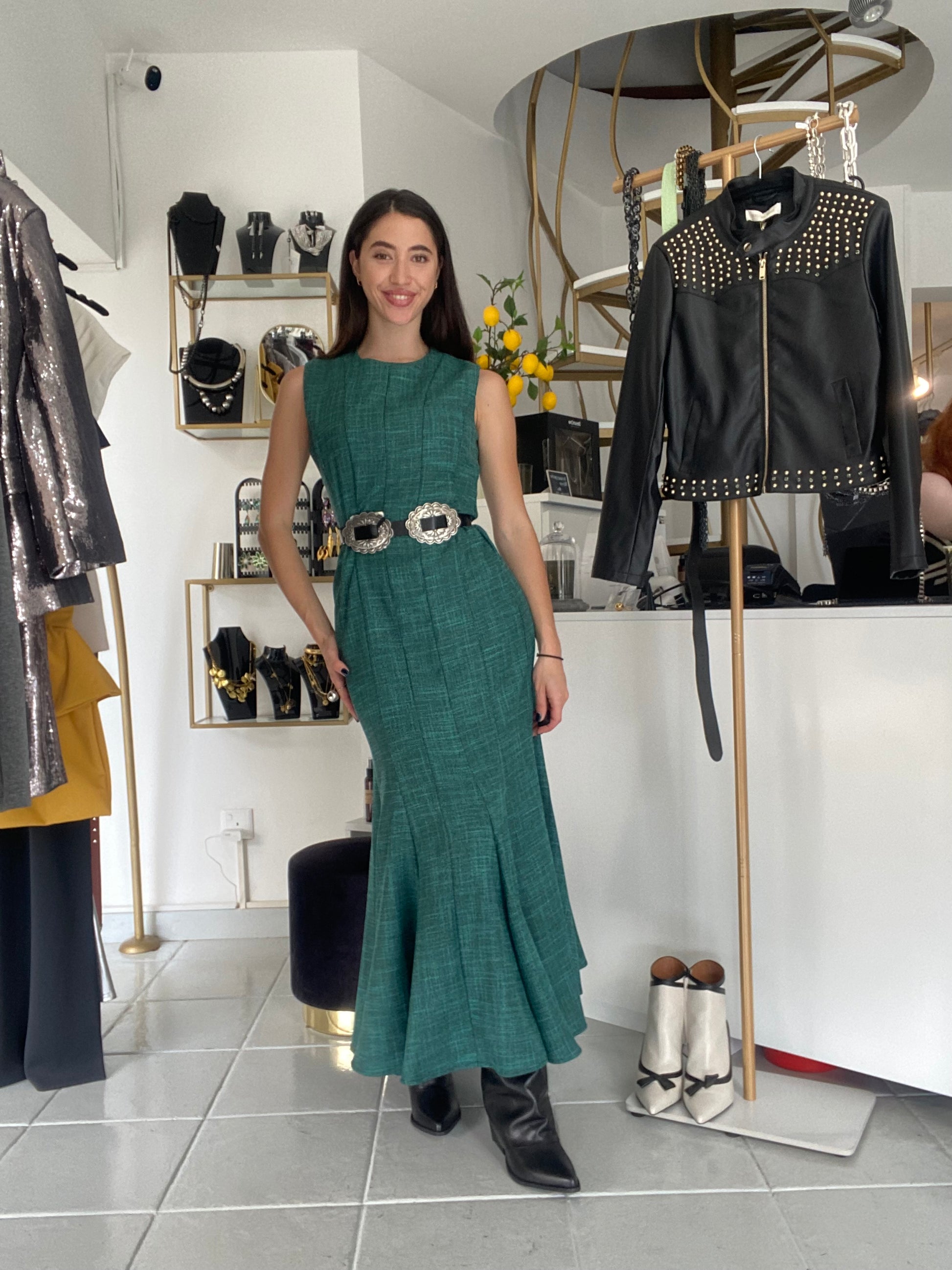 Mermaid ankle long dress Baroc Boutique