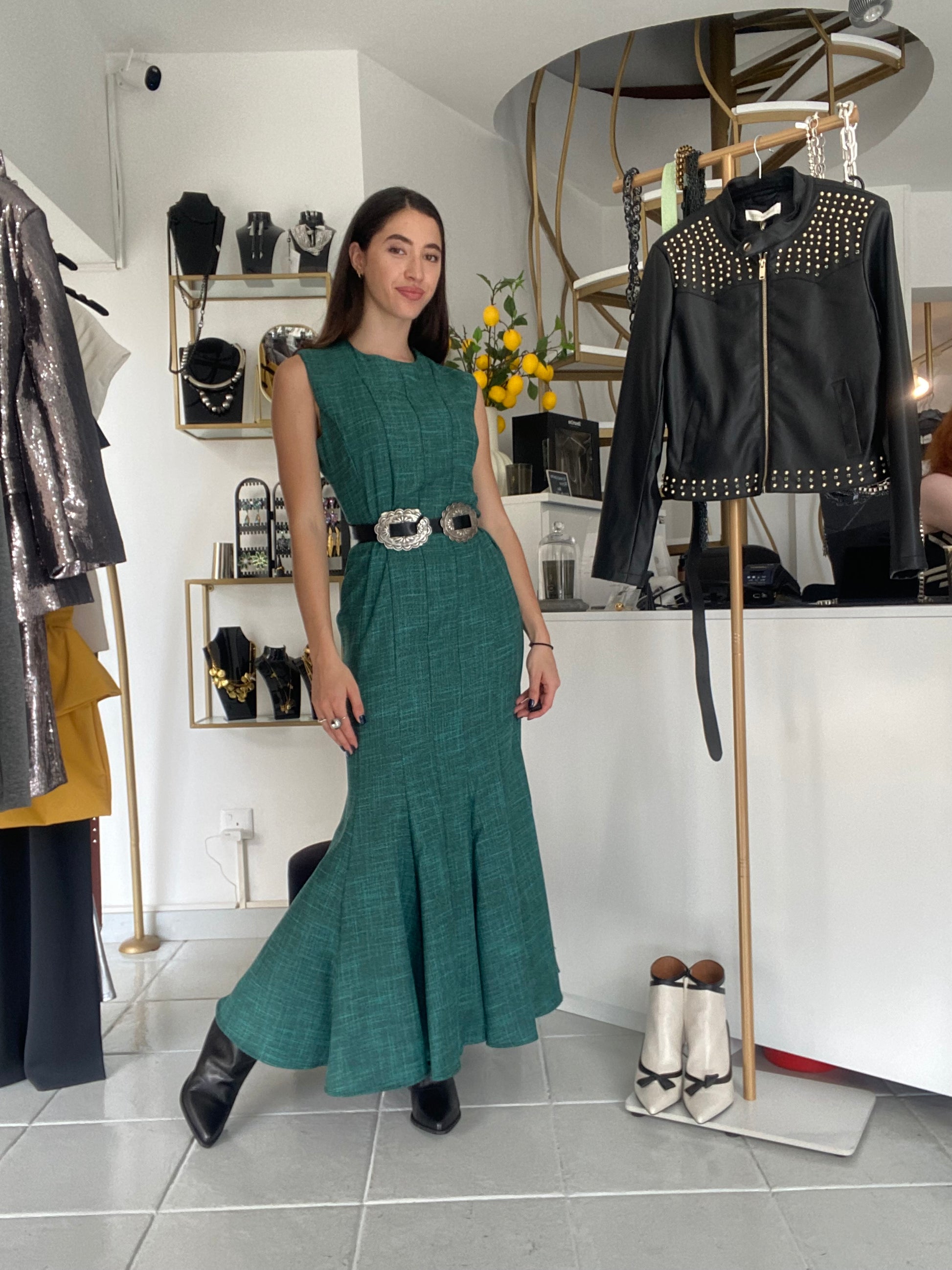 Mermaid ankle long dress Baroc Boutique