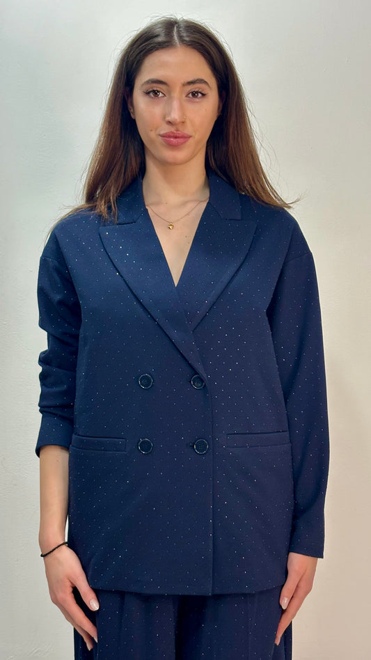 MIdnight blue blazer Baroc Boutique