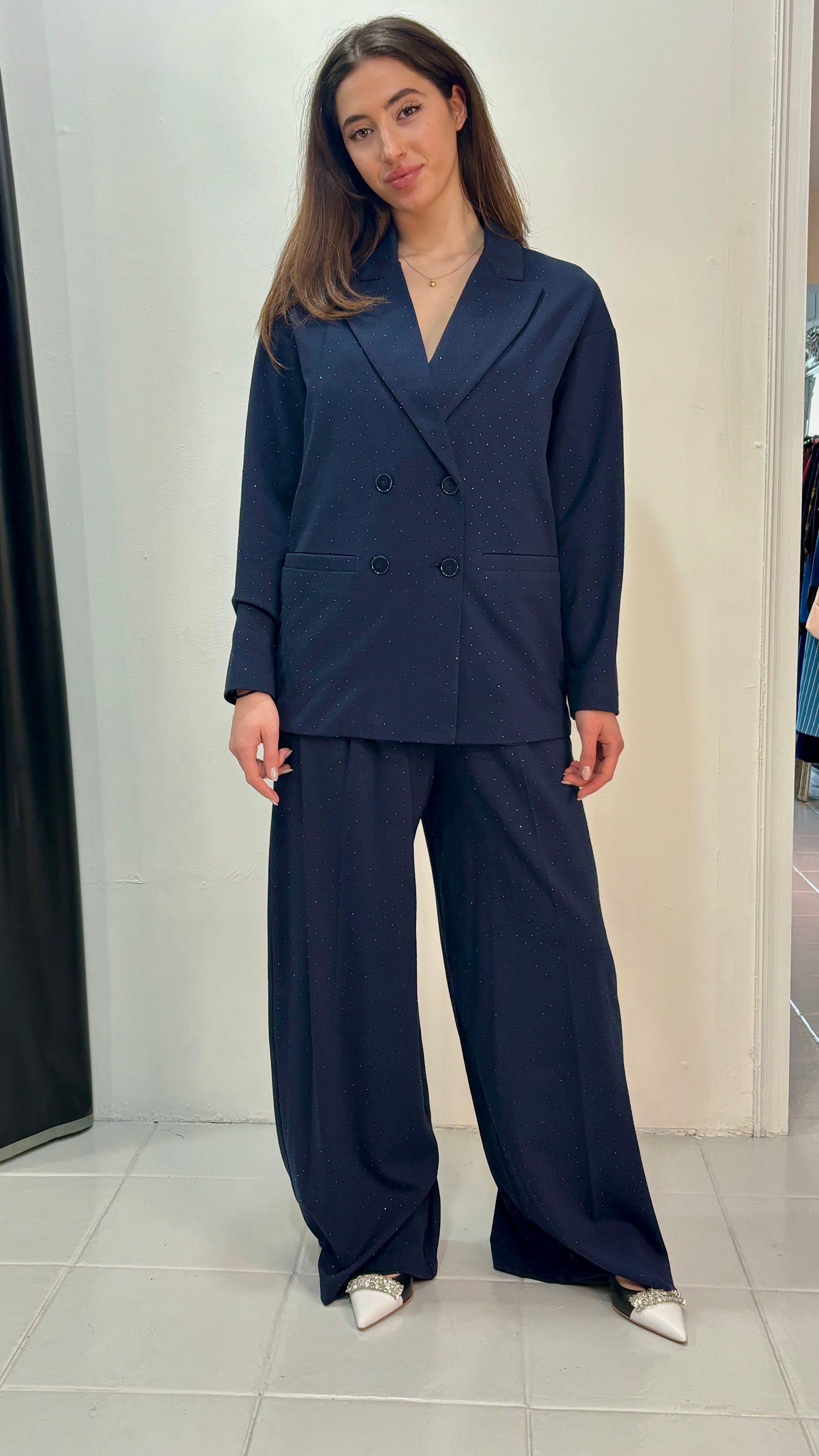 MIdnight blue blazer Baroc Boutique