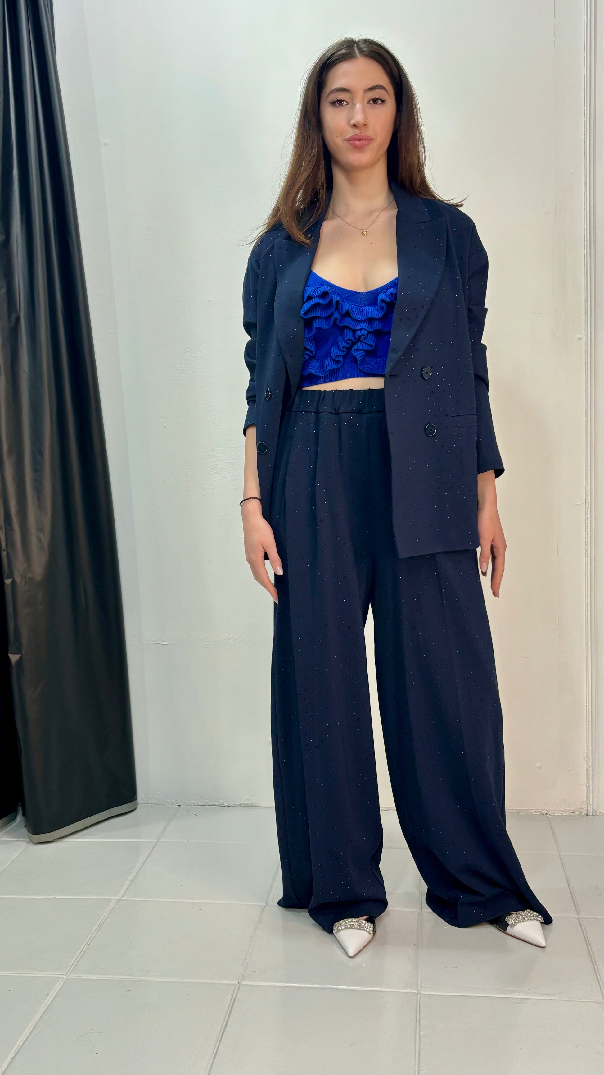 MIdnight blue blazer Baroc Boutique