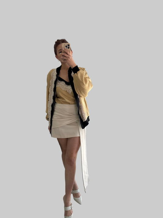 Mini skirt with a bow Baroc Boutique