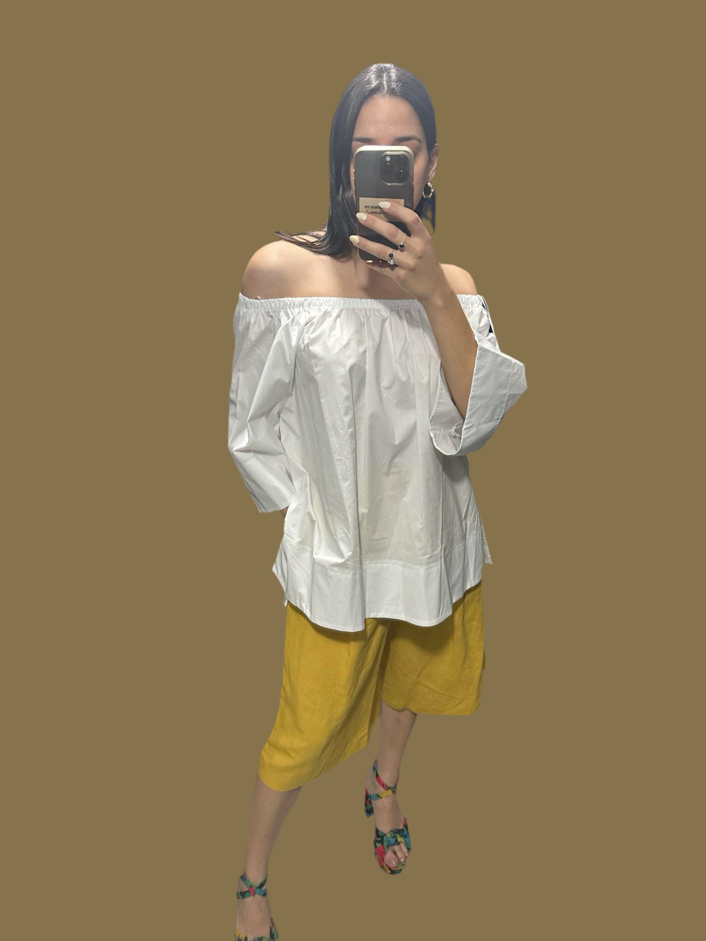 Off shoulder short sleeve top Baroc Boutique