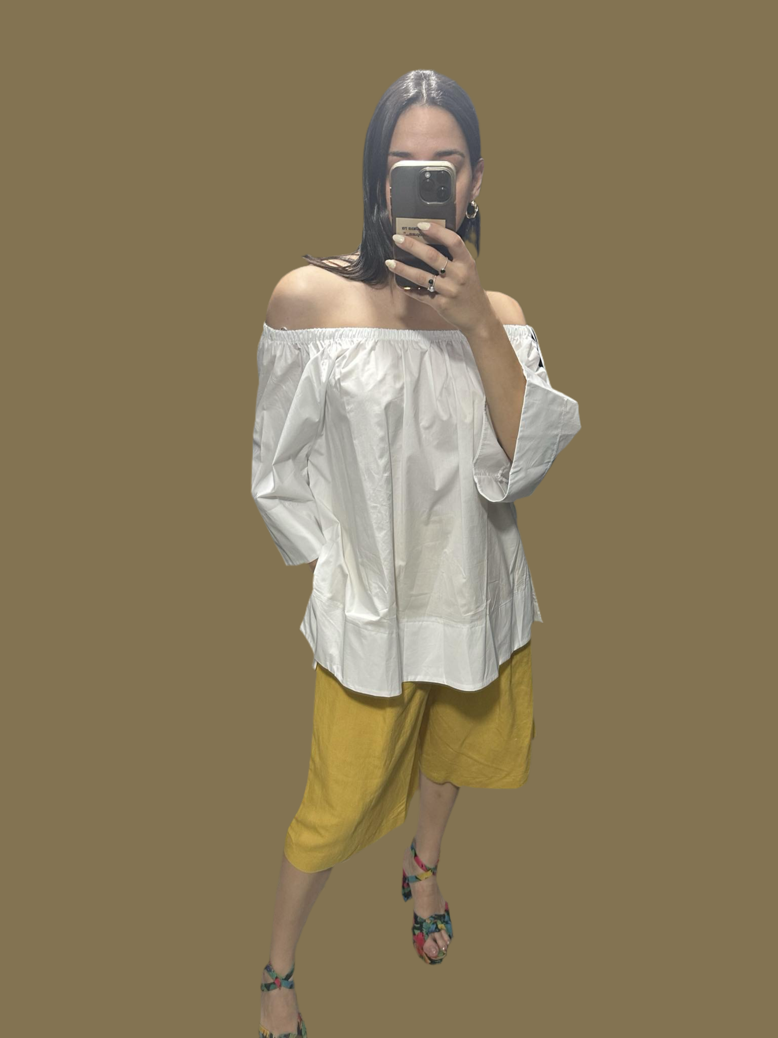Off shoulder short sleeve top Baroc Boutique