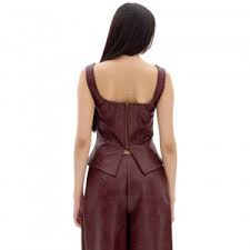 One shoulder asymmetric blouse top Baroc Boutique