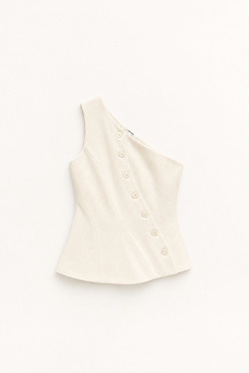 One shoulder top in wool blend Baroc Boutique