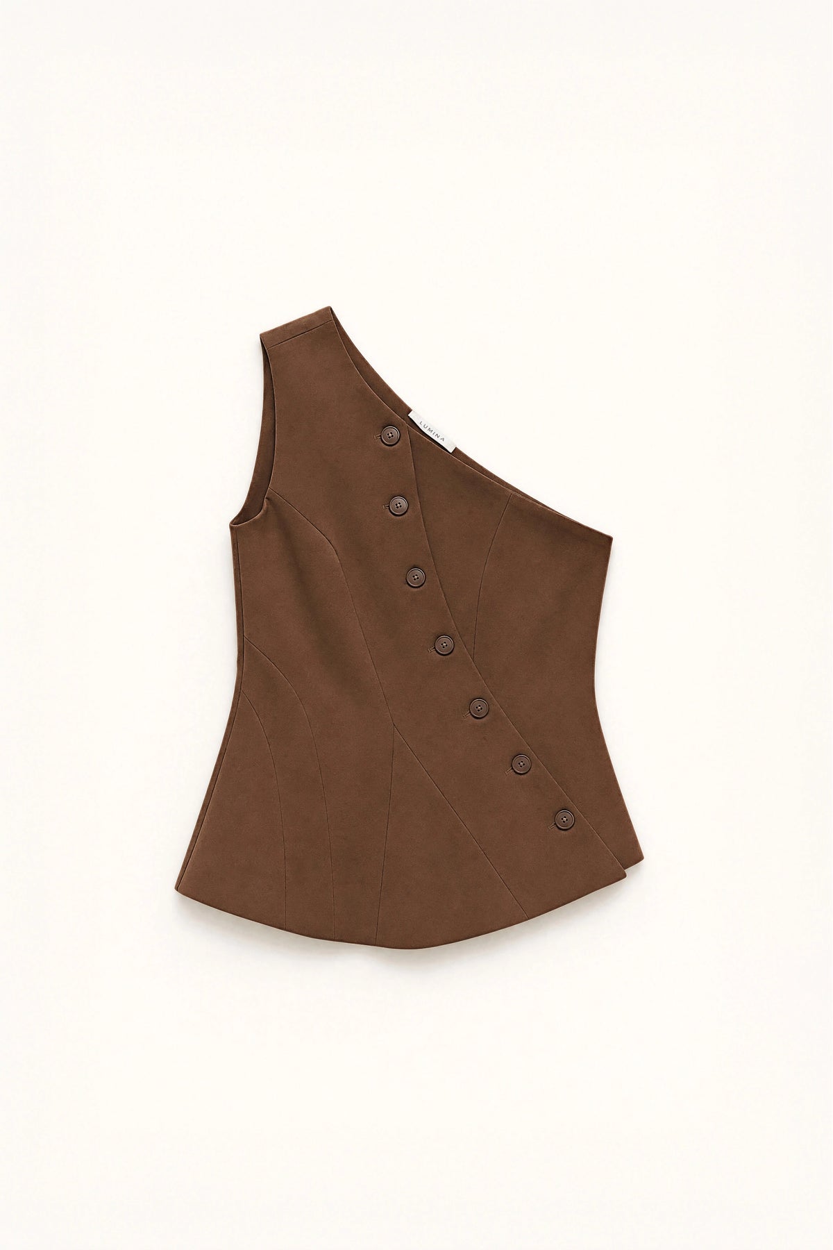 One shoulder top in wool blend Baroc Boutique