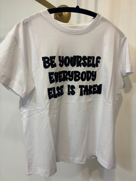 Be yourself t-shirt Baroc Boutique ONE SIZE