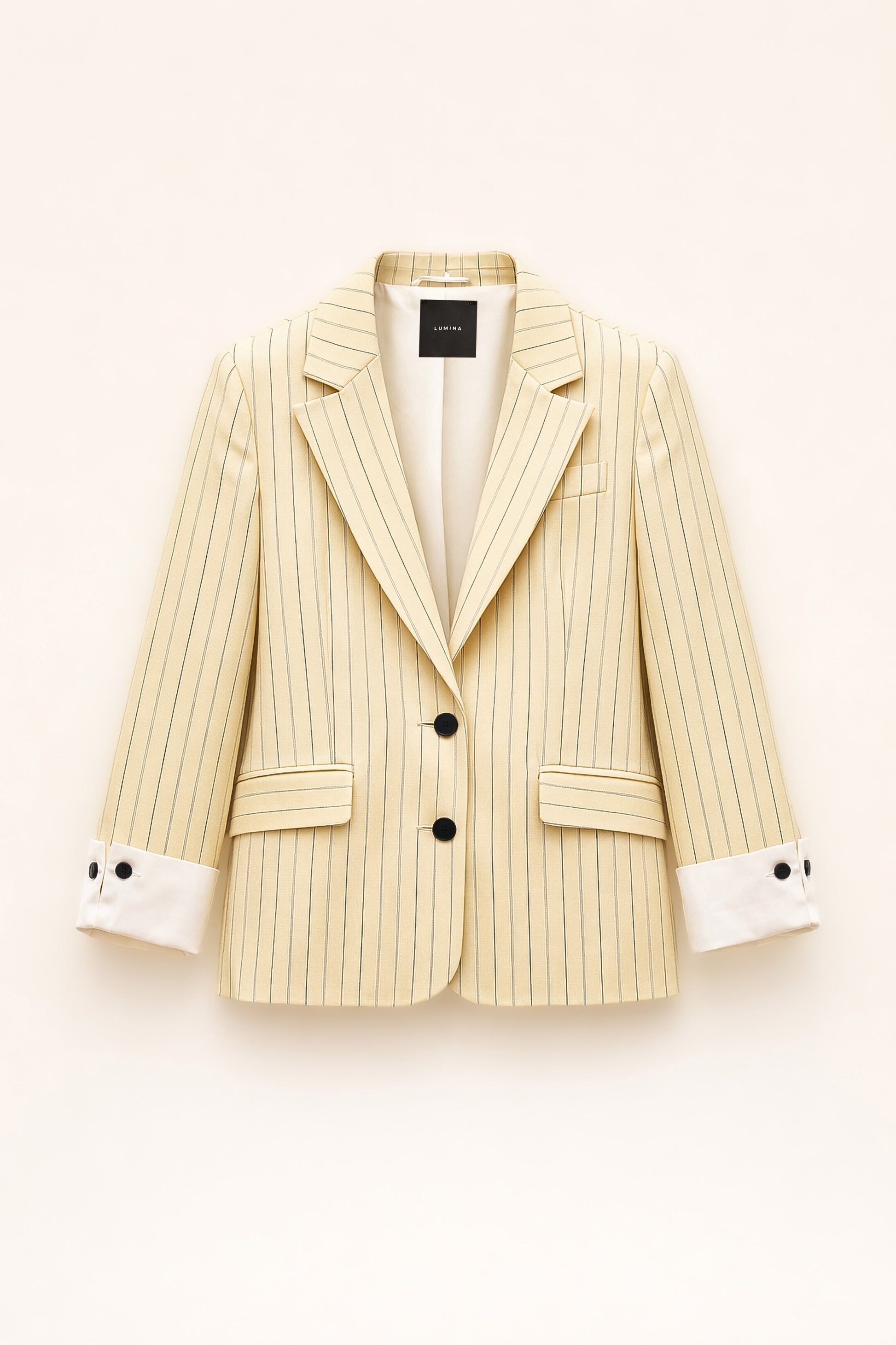 Pin stripe oversize blazer Baroc Boutique One size