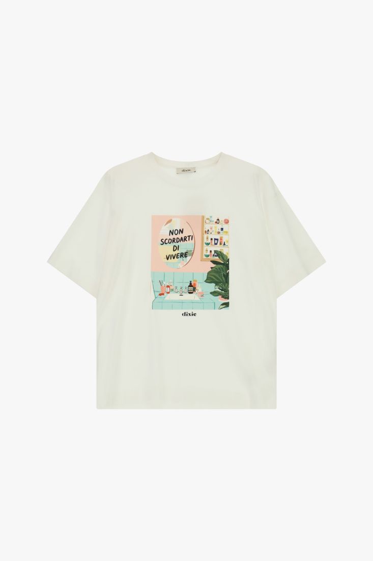 Short sleeve bathroom tee Baroc Boutique One size