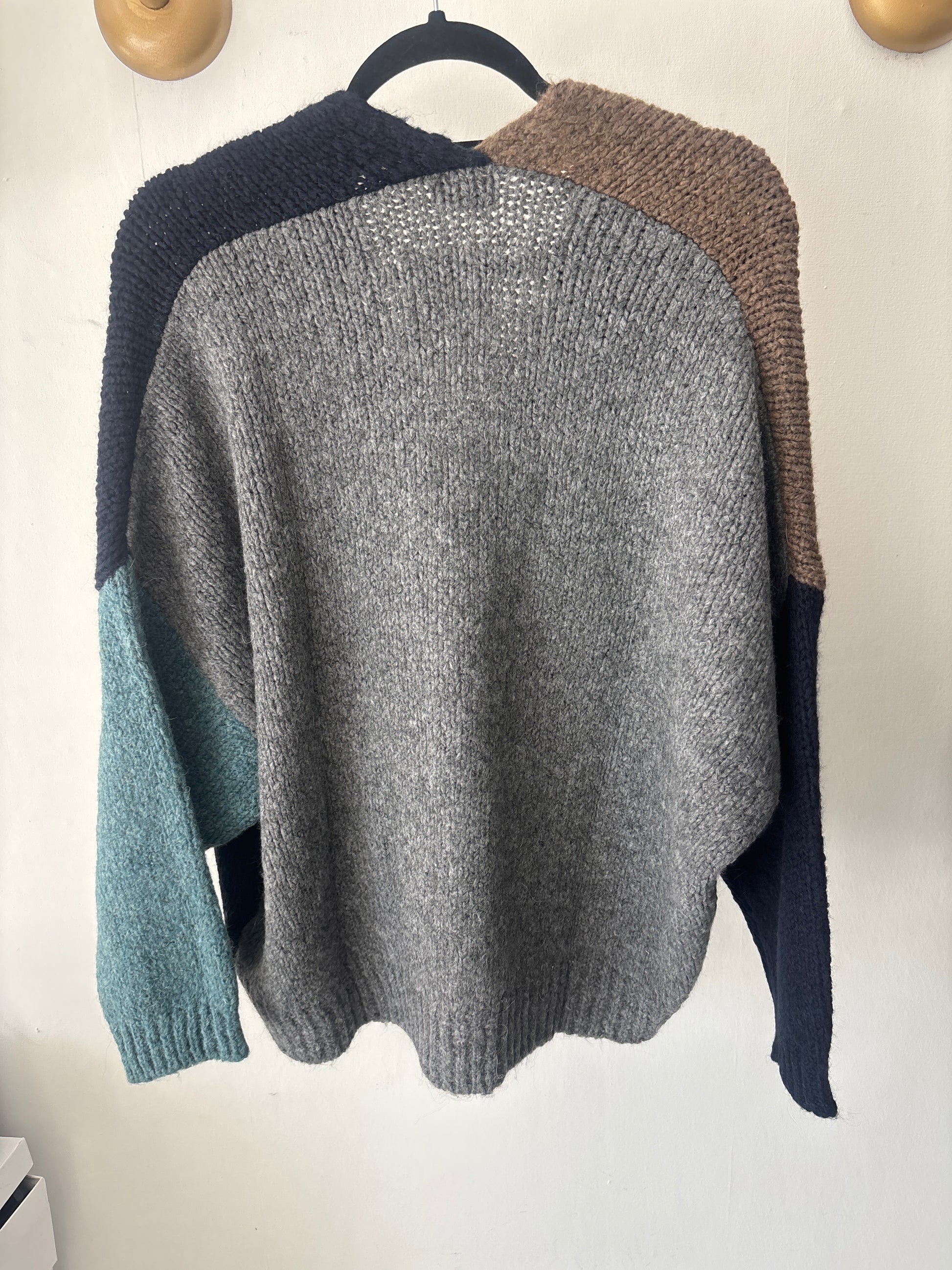 Three color cardigan Baroc Boutique ONE SIZE