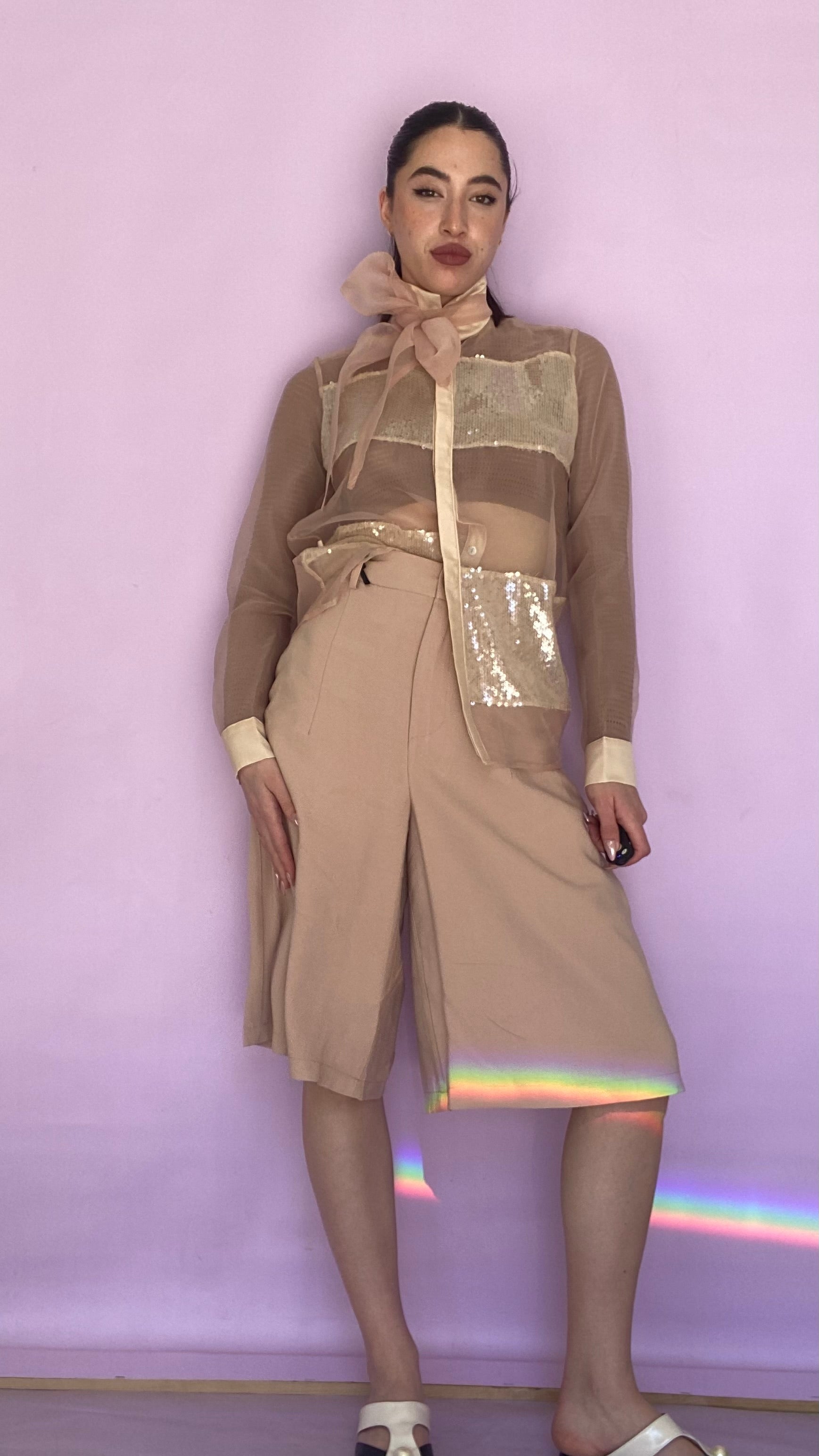 Organza sequin blouse Baroc Boutique