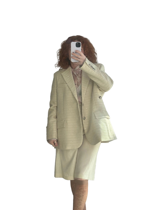 Oversize striped blazer Baroc Boutique